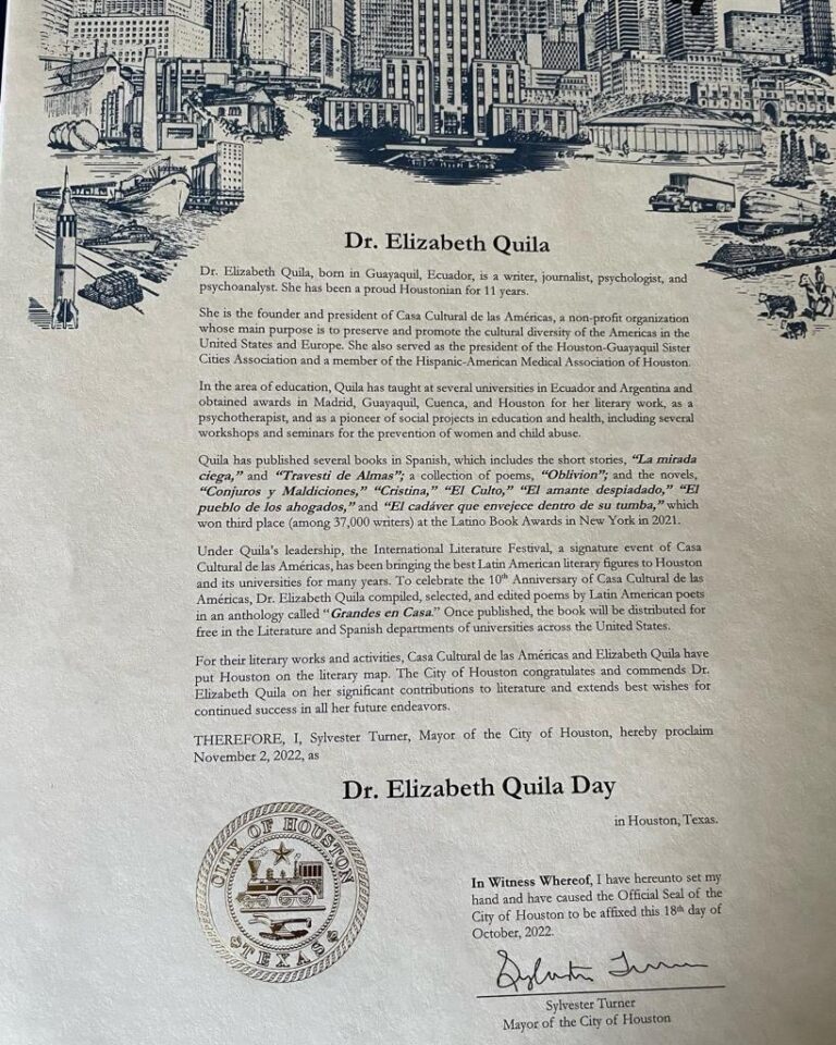 Dr Elizabeth Quila day